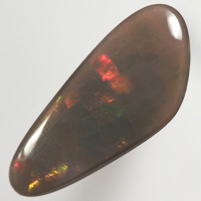 SOLID BLACK OPAL Bright Flag Harlequin pattern SEE VIDEO